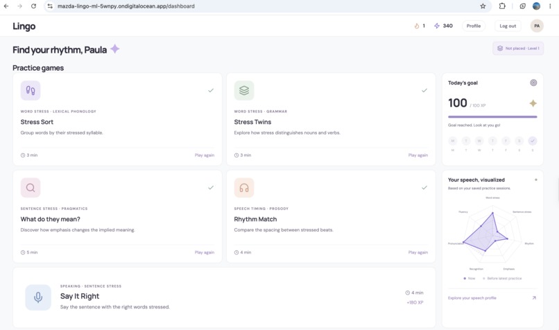 Lingo – screenshot 1