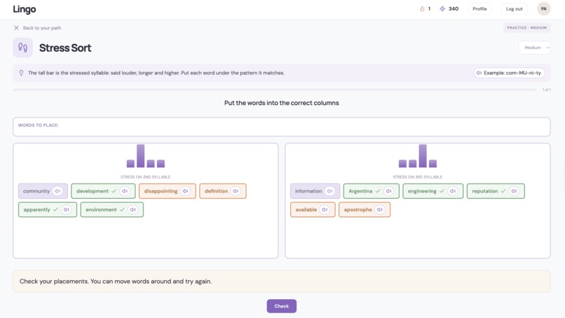 Lingo – screenshot 2