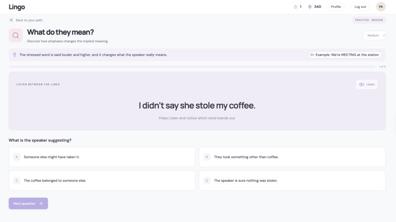 Lingo – screenshot 4