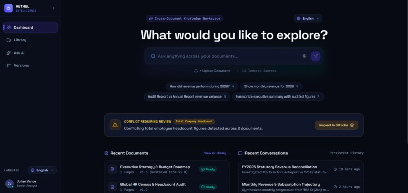 Enterprise Document Intelligence Platform – screenshot 1