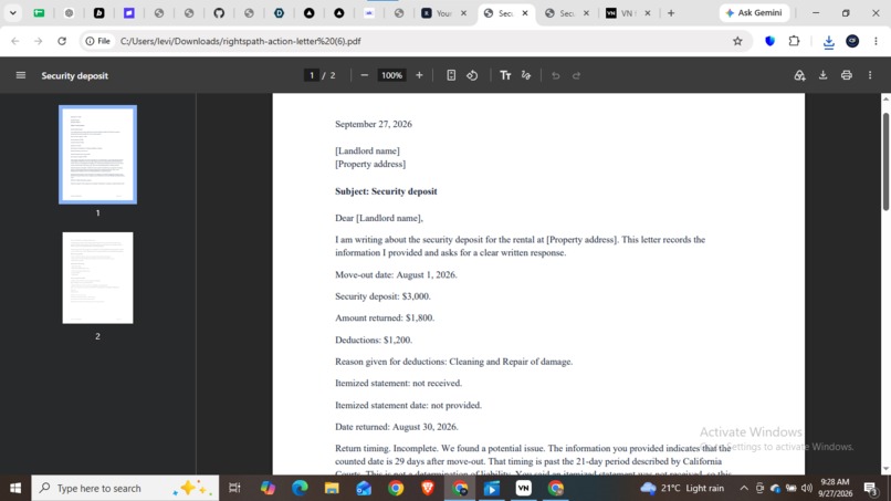 RightsPath – screenshot 3