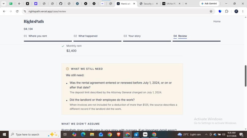 RightsPath – screenshot 5