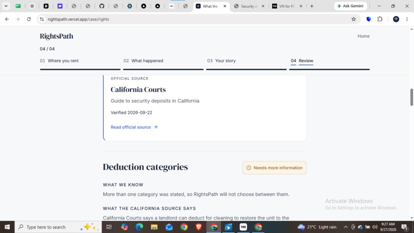RightsPath – screenshot 6