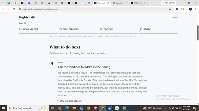 RightsPath – screenshot 7