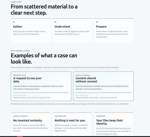 NEXO – screenshot 5