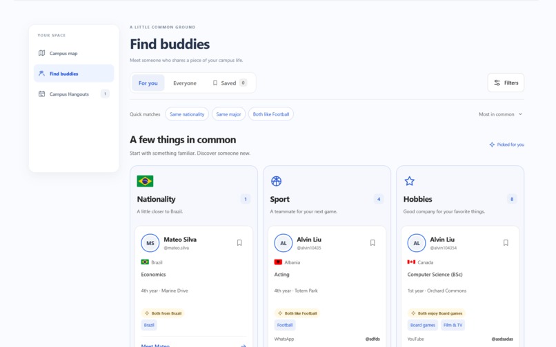 InterBuddies – screenshot 1