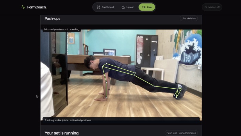 FormCoach – screenshot 2