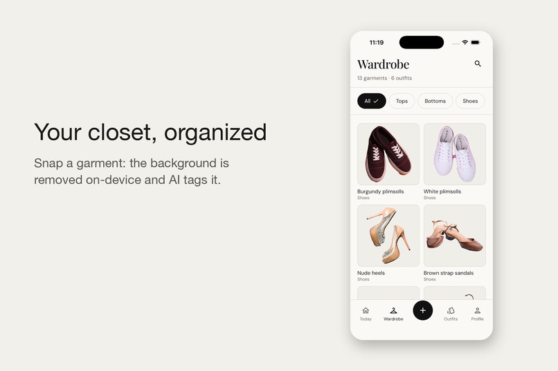 Garmify: AI Wardrobe & Outfits – screenshot 4