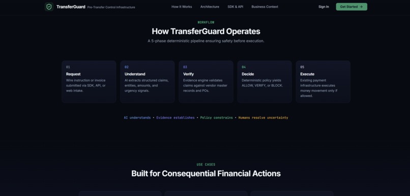 TransferGuard – screenshot 2
