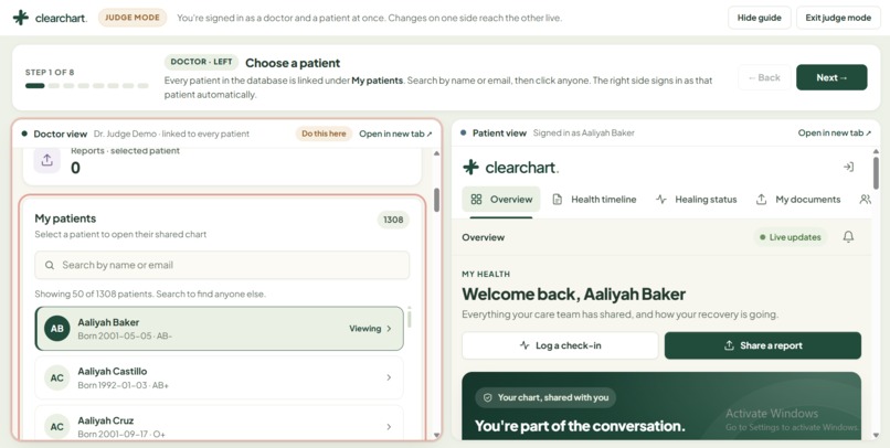 ClearChart – screenshot 2