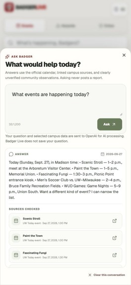 Badger Live – screenshot 4