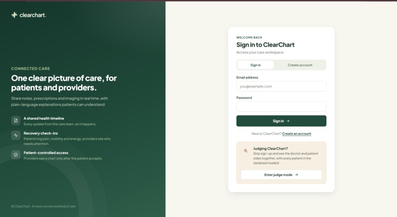 ClearChart – screenshot 1