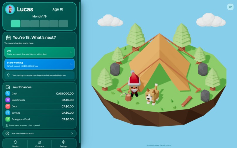 LARP: Live & Risk Playground – screenshot 1