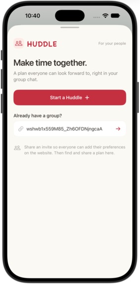 Huddle – screenshot 4
