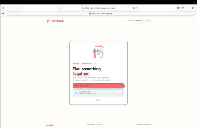 Huddle – screenshot 5