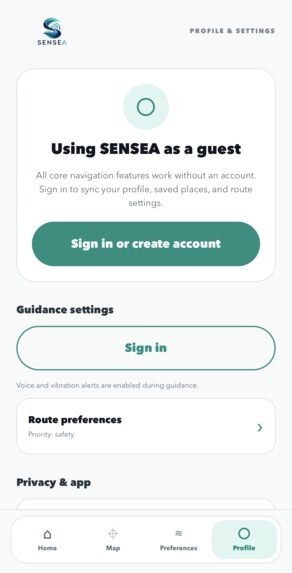SENSEA – screenshot 6