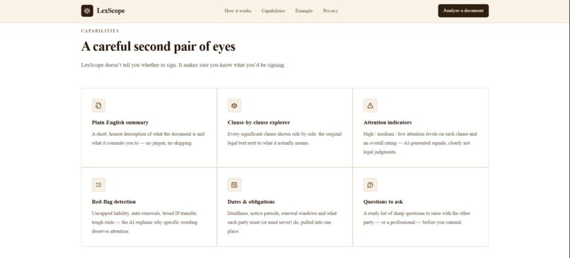 LexScope – screenshot 3