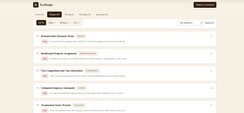 LexScope – screenshot 9