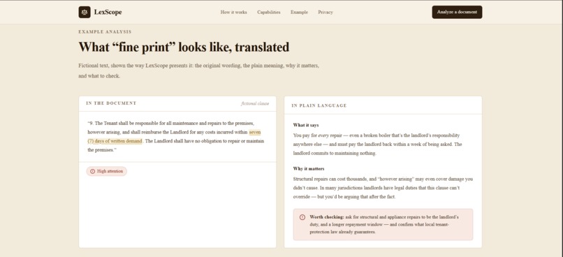 LexScope – screenshot 4
