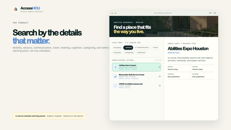 AccessHOU – screenshot 2