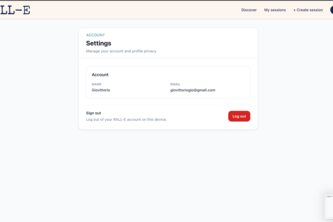 RALL-E: find your game, find your people