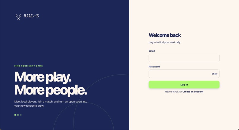 RALL-E: find your game, find your people – screenshot 5