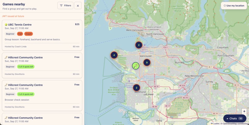 RALL-E: find your game, find your people – screenshot 8