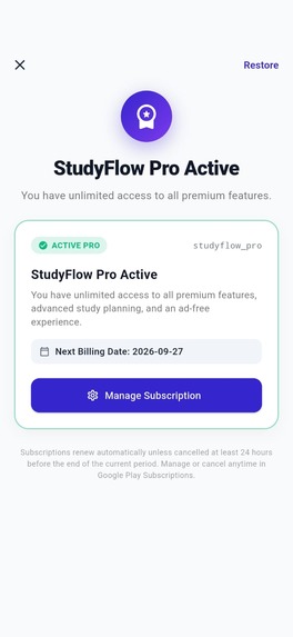 Study Flow – screenshot 3