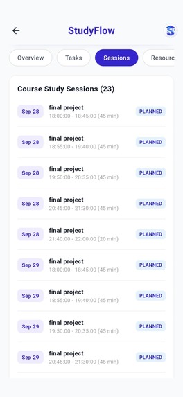 Study Flow – screenshot 6