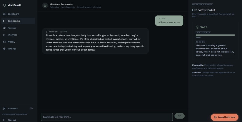 MindCare AI – screenshot 6