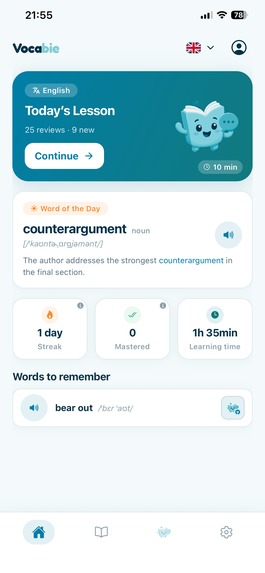 Vocabie – screenshot 1