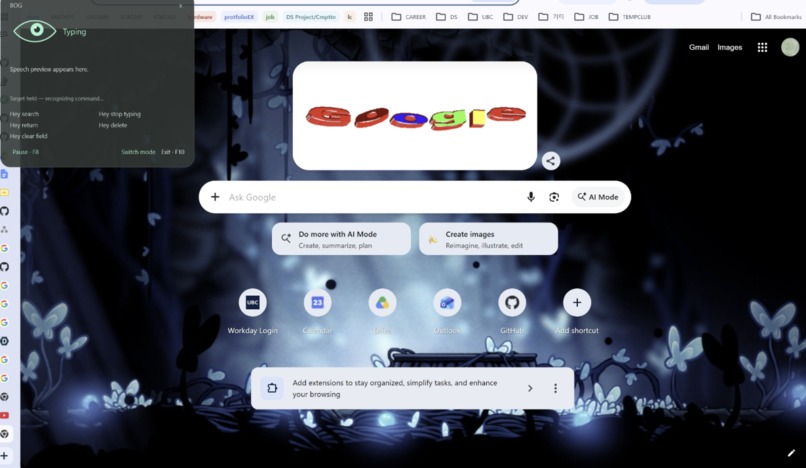 xGazeBrowser – screenshot 2