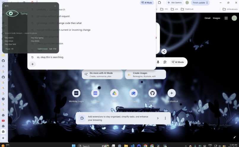 xGazeBrowser – screenshot 3