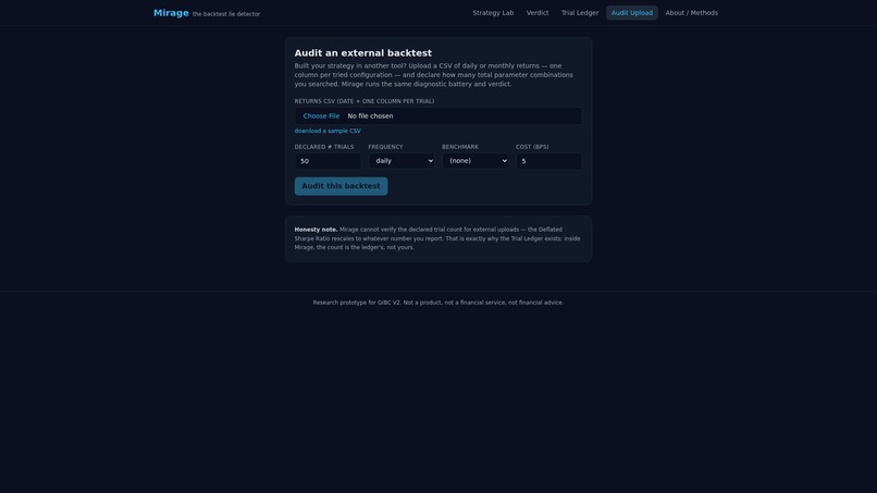 Mirage – screenshot 2