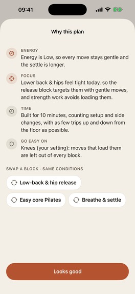 Tend: Move & Recover – screenshot 2