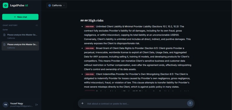 LegalPulse AI – screenshot 3