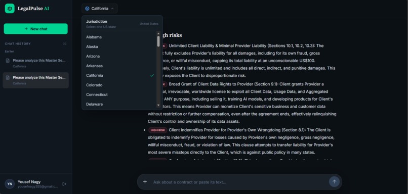 LegalPulse AI – screenshot 4