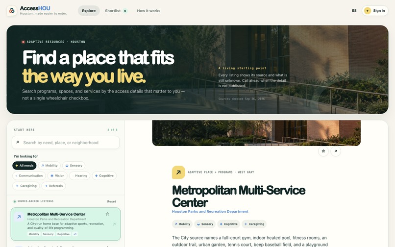AccessHOU – screenshot 4
