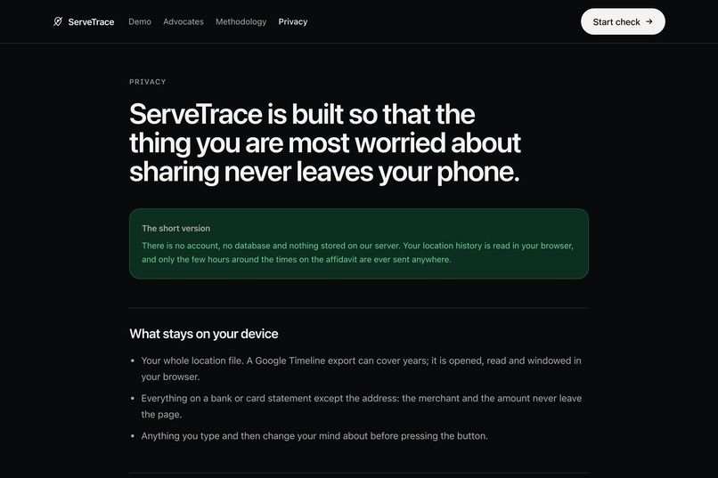 ServeTrace – screenshot 6
