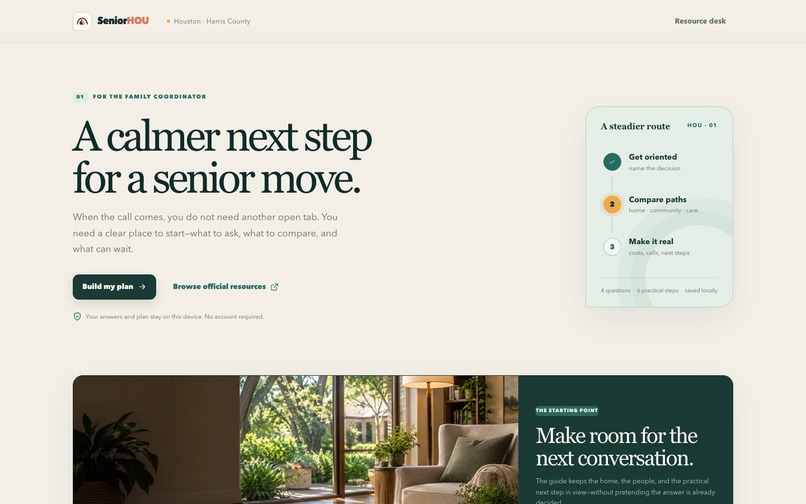 SeniorHOU – screenshot 1