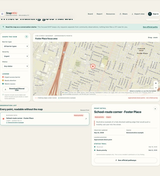 SnapHOU – screenshot 2