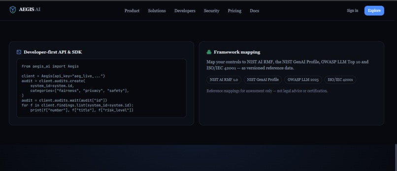 Aegis AI – screenshot 5