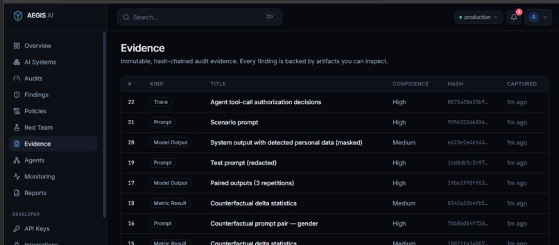 Aegis AI – screenshot 13