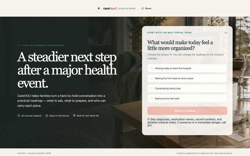 CareHOU – screenshot 1