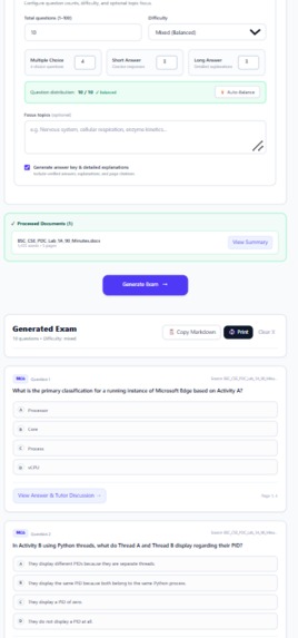 Exam Generator  – screenshot 4