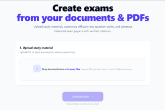 Exam Generator 