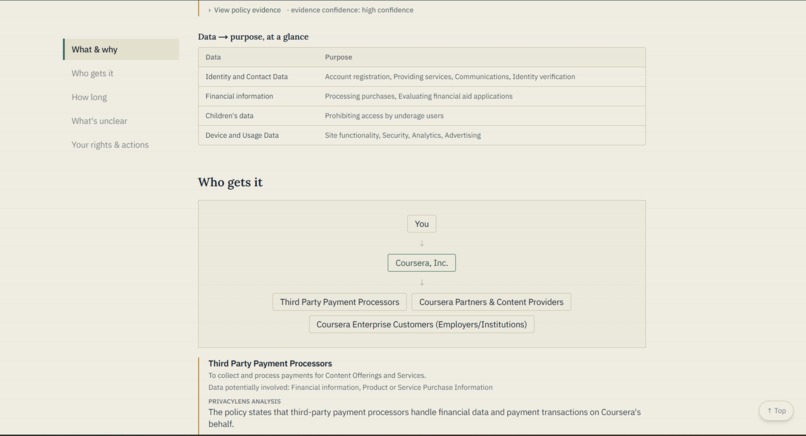 PrivacyLens – screenshot 4