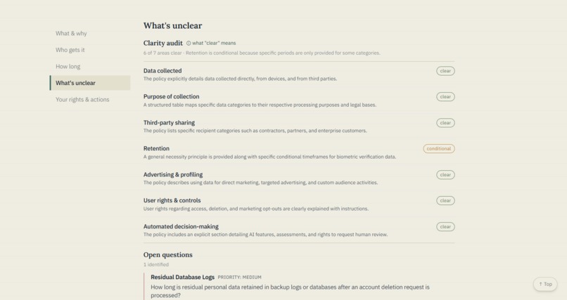 PrivacyLens – screenshot 7