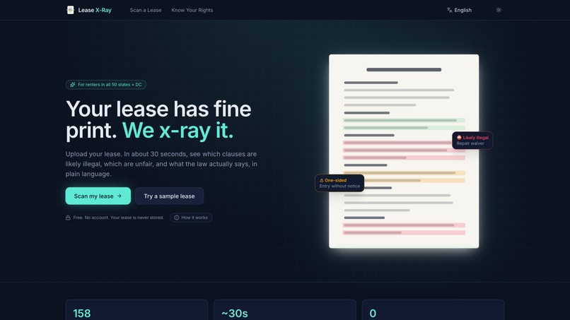 Lease X-Ray – screenshot 6