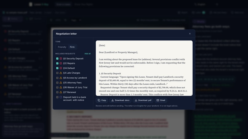 Lease X-Ray – screenshot 11